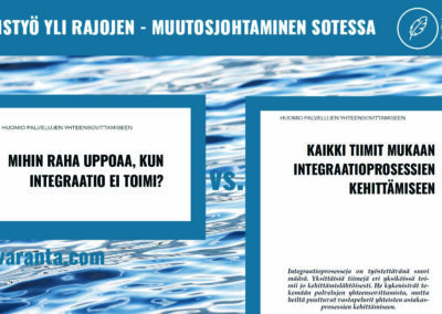 Toimiiko integraatio?