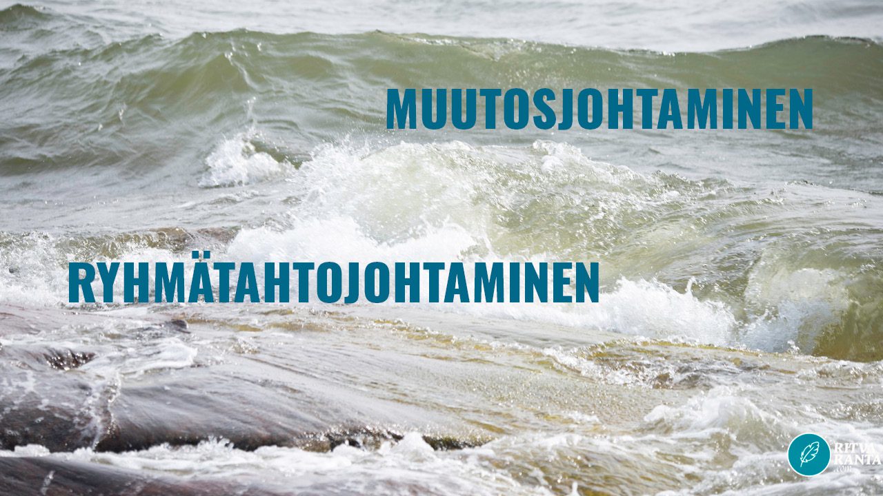 ryhmätahto muutosjohtaminen